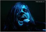 (Digital Image) Edmonton, AB: April 5, 2007: Jared Leto, guitar and vocalist with 30 Seconds to Mars performs at Taste of Chaos,