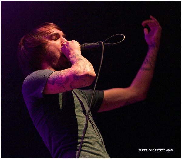 (Digital Image) Edmonton, AB: April 5, 2007: Craig Owens, vocalist with Chiodos performs at Taste of Chaos, April 5, 2007 at Sha