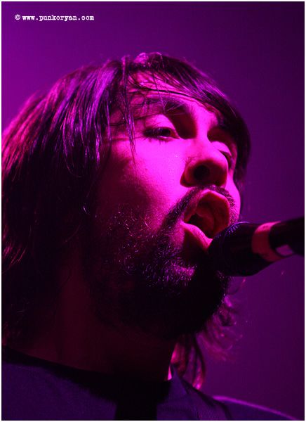 (Digital Image) Edmonton, AB: April 5, 2007: Heath Saraceno, guitarist with Senses Fail performs at Taste of Chaos, April 5, 200