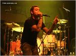 (Digital Image) Edmonton, AB: April 5, 2007: James "Buddy" Nielsen, lead vocalist with Senses Fail performs at